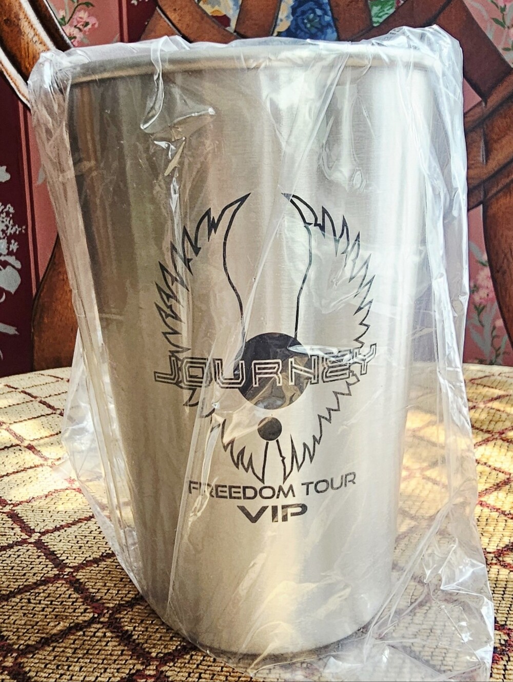 Journey Freedom Tour VIP Stainless Steel Tumbler - Silver
